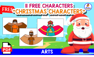 CHRISTMAS CHARACTERS | 11 FREE CHARACTERS | ART