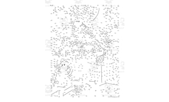 Christmas Dot-to-Dot: Santa's Reindeer