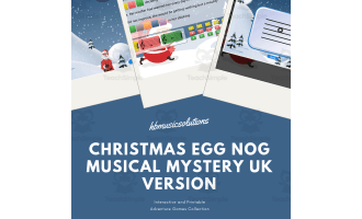 Christmas Egg Nog Musical Mystery - UK Version