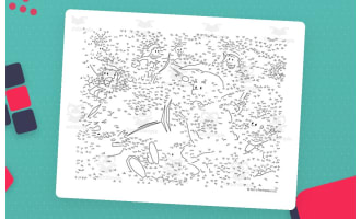 Christmas Extreme Dot-to-Dot – 1000+ Dots Snowball Fight