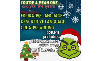 Christmas: Figurative Language Song