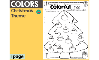 Christmas I Know My Colors