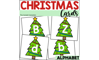 Christmas Letter Cards for Games and Centers