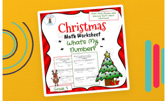 Christmas Math Trivia Worksheet