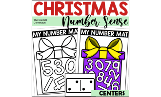 Christmas Number Sense Seek and Find Activities