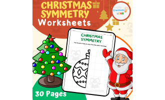 Christmas Symmetry Activities for Math and Geometry Lessons