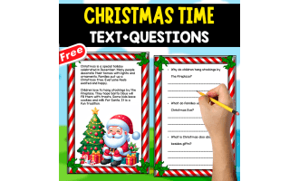 CHRISTMAS TIME | TEXT+QUESTIONS