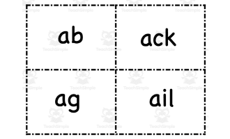 Chunks Flash Cards