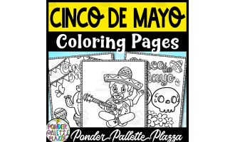 Cinco de Mayo Coloring Pages - Set 1