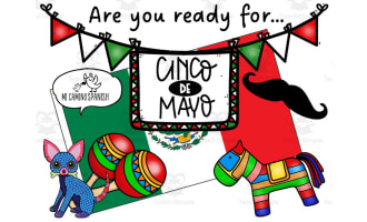 Cinco de Mayo Craft & Activity (No prep! Video links included!)