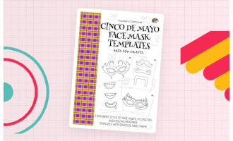 Cinco De Mayo Face Mask Arts and Crafts