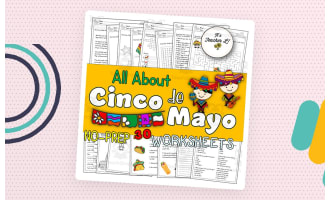 Cinco de Mayo No-Prep ELA Worksheets