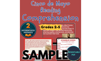 Cinco de Mayo Reading 1 Passage Sample Presentable PDF