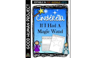 Cinderella Magic Wand | Creative Writing | Editable Reading Activity