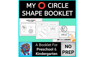 Circle Tracing & Coloring Worksheets for Kindergarten & Preschool