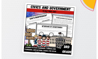 Civics and Government 3rd Grade (15 Day) Unit