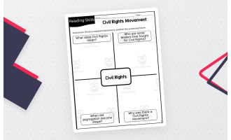 Civil Rights Movement – 5th Grade Reading Packet