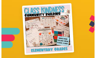 Class Kindness Activities, Community Building, Random Acts of Kindness