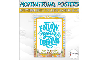 Classroom Decor quotes to inspire students to Grow | Printable Poster