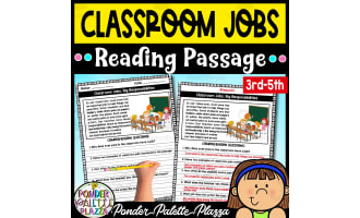 Classroom Jobs - Reading Comprehension