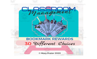 Classroom Management Bookmark Rewards