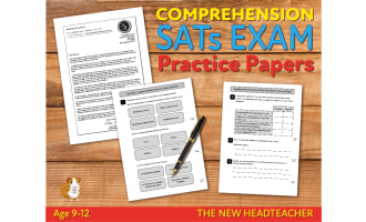 Close Reading Comprehension Practice Papers (The New Headteacher) 9-12 years