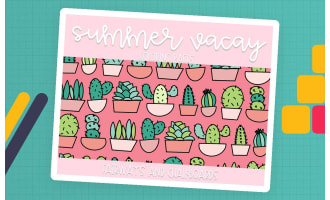Color ALL The Things Vl: Summer Vacay Coloring Pages