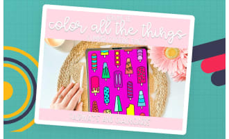 Color ALL The Things Vlll: Summer Coloring Pages