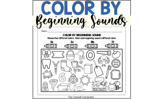 Color by Beginning Sounds