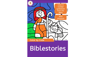Color by Code: Bible Stories – Coloring Activities for Religion