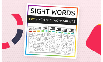 Color by Sight Word Practice Game, High Frequency FRY Words, 4th 100 - SET 8