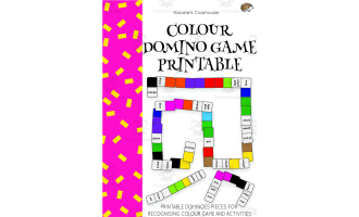 Color Domino Activity Printable