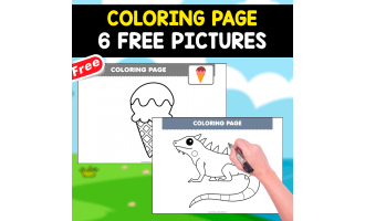 COLORING PAGES | 7 FREE PAGES