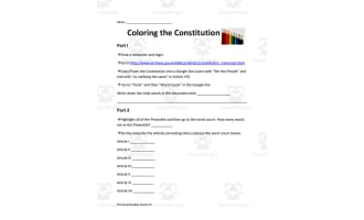 Coloring the Constitution