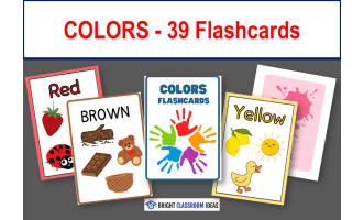 Colors - 39 Flashcards