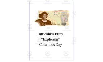 Columbus Day Preschool Curriculum Pack