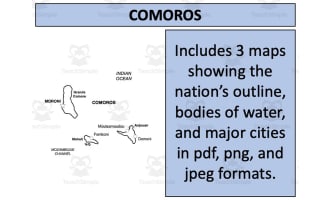Comoros Map Resources