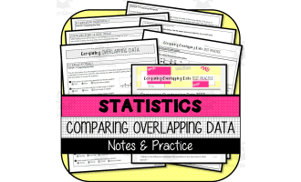 Comparing Overlapping Data NOTES & PRACTICE