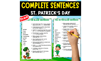 COMPLETE 30 SENTENCES OF SAINT PATRICK'S DAY