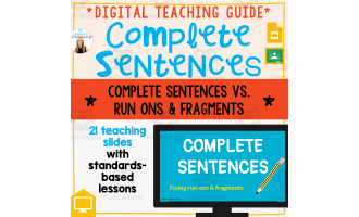 Complete Sentences Teaching Guide Presentation