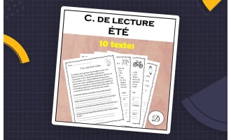 Compréhension de lecture - ÉTÉ (10 textes)