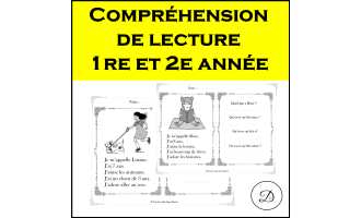 Compréhension de lecture - French reading comprehension