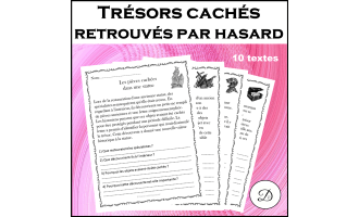 Compréhension de lecture - Trésors cachés retrouvés par hasard