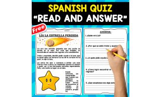 Comprehension Test in Spanish | LA ESTRELLA PERDIDA