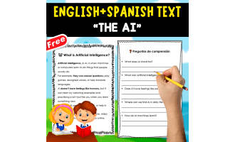 COMPREHENSION TEXT ENGLISH SPANISH | THE AI Artificial intelligence