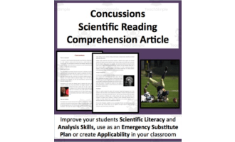 Concussions Reading Comprehension Article