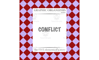 CONFLICT: The FIVE Elements of a Story Graphic Organizers