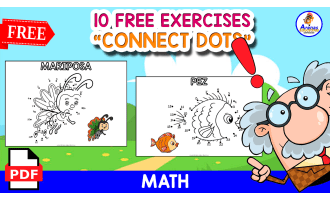 CONNECT DOTS | 10 PICTURES IN SPANISH