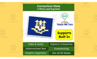 Connecticut: A Micro-Learning Deck | Digital Geography Lesson