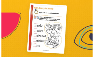 Consonants and Physical Skills Set 1 Printable Workbook